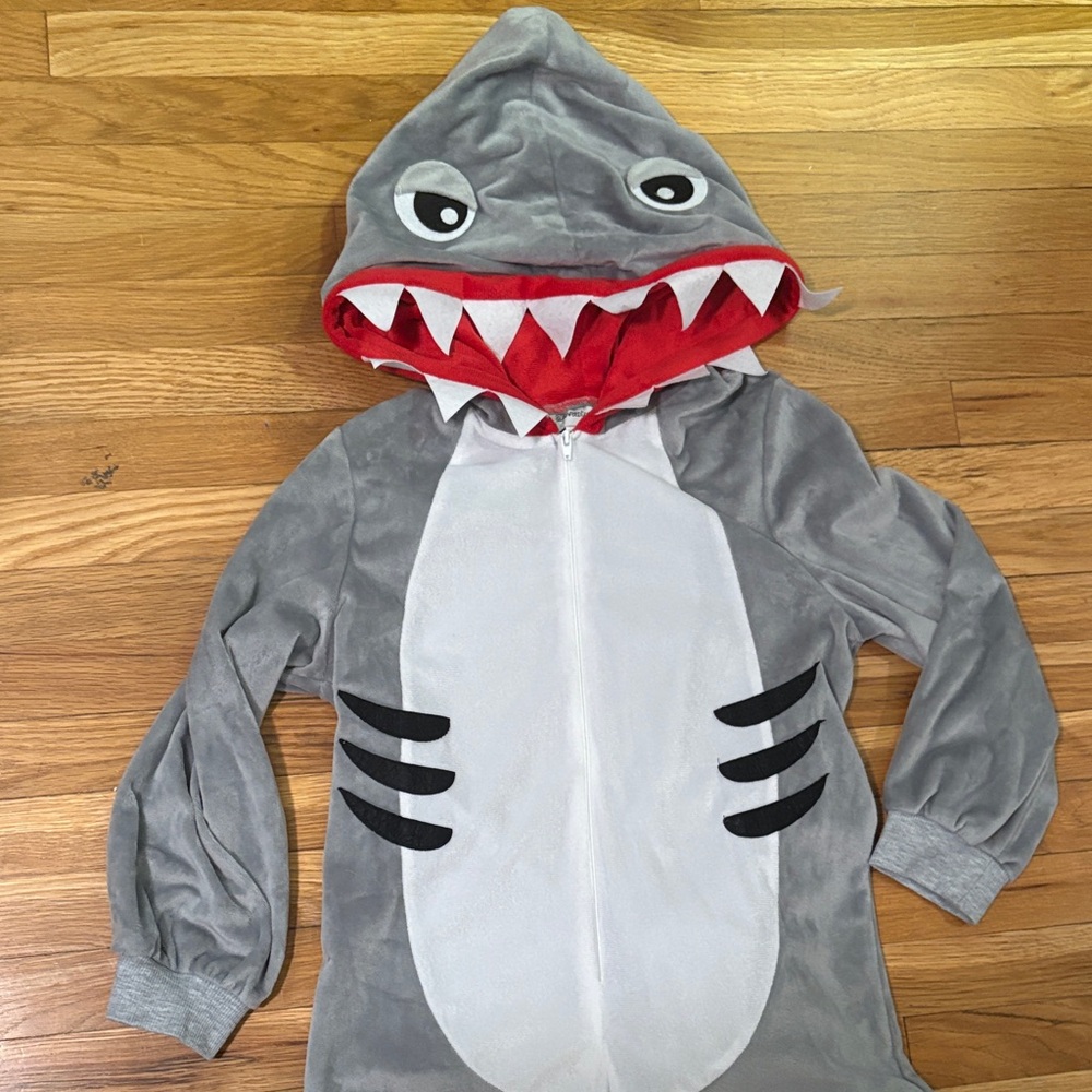 Gray Shark Kids Costume